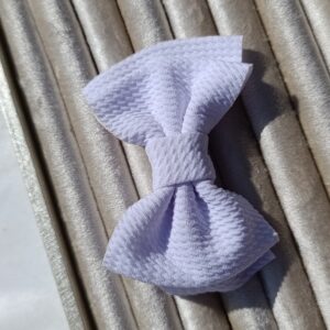 Daily Texture Grosgrain & Waffle Bow clip