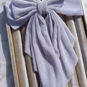 The Snow White Velvet Bow