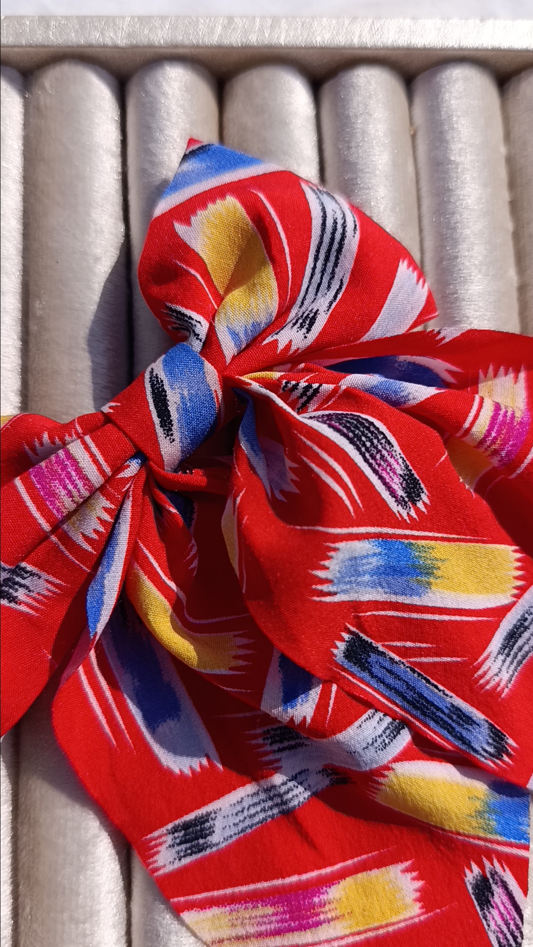 The Abstract Art Red Bow - Image 2