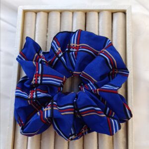 Royal Tartan Plaid Scrunchie