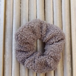 Teddy Bear Bouclé Scrunchie