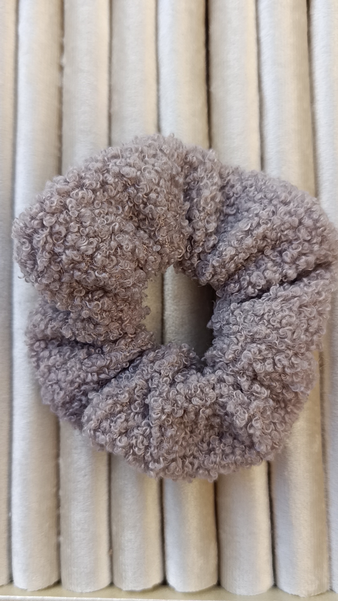 Teddy Bear Bouclé Scrunchie - Image 2