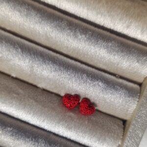Filigree Heart Studs