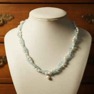 Seafoam Dream Beaded Strand