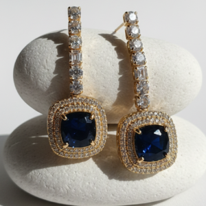 Majestic Azure Cushion Drops