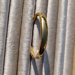 Minimalist Domed Bangle