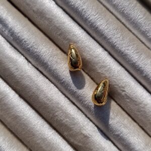Heirloom Quilted Teardrop Earrings