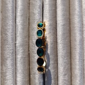 Emerald Oval "Galaxy" Bangle