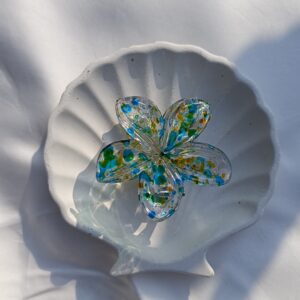 Abstract Confetti Speckle Clip