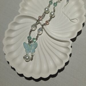 Iridescent Double-Tier Charm